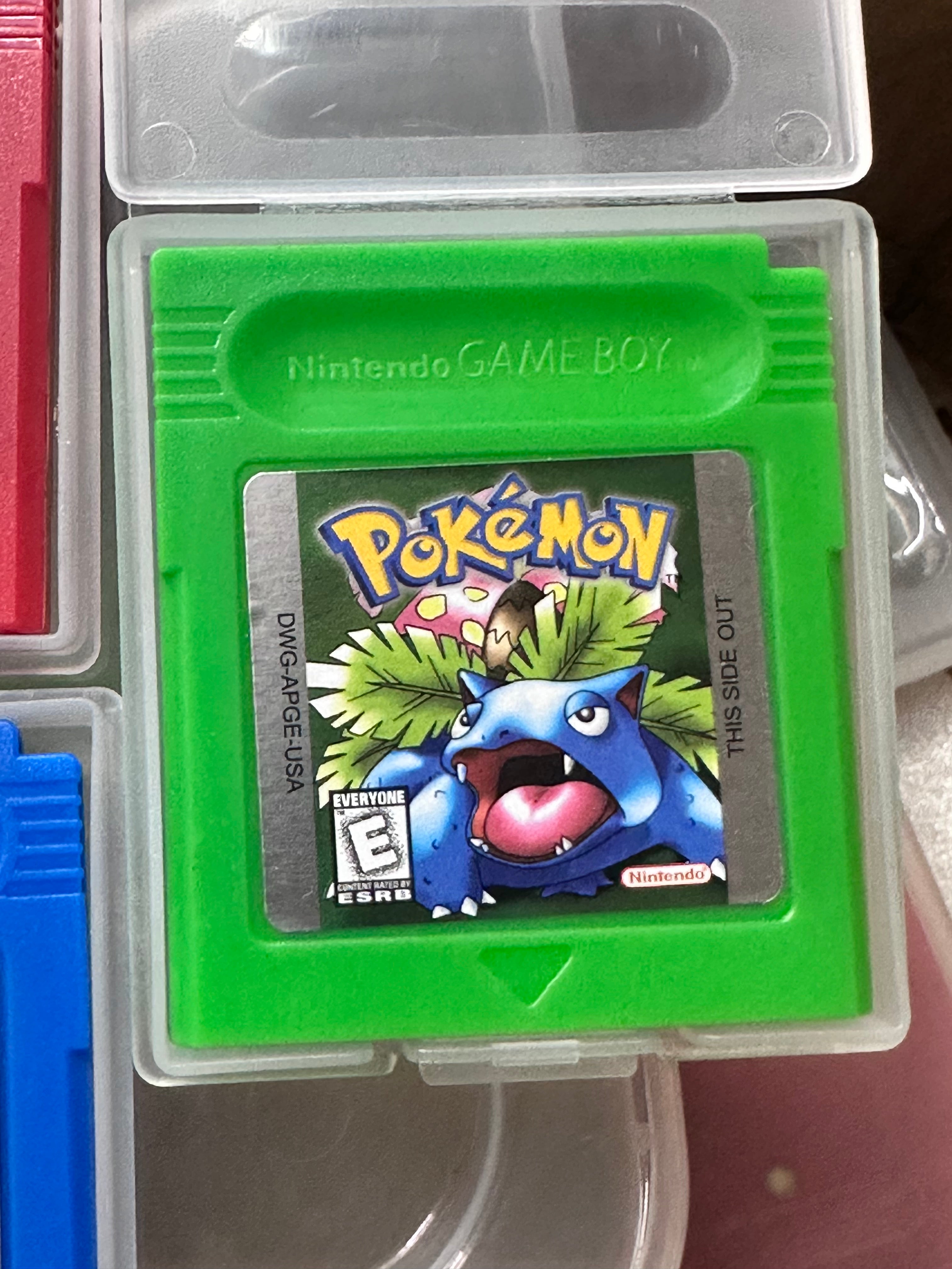 Pokemon Games for Gameboy GB GBC REPRODUCTION