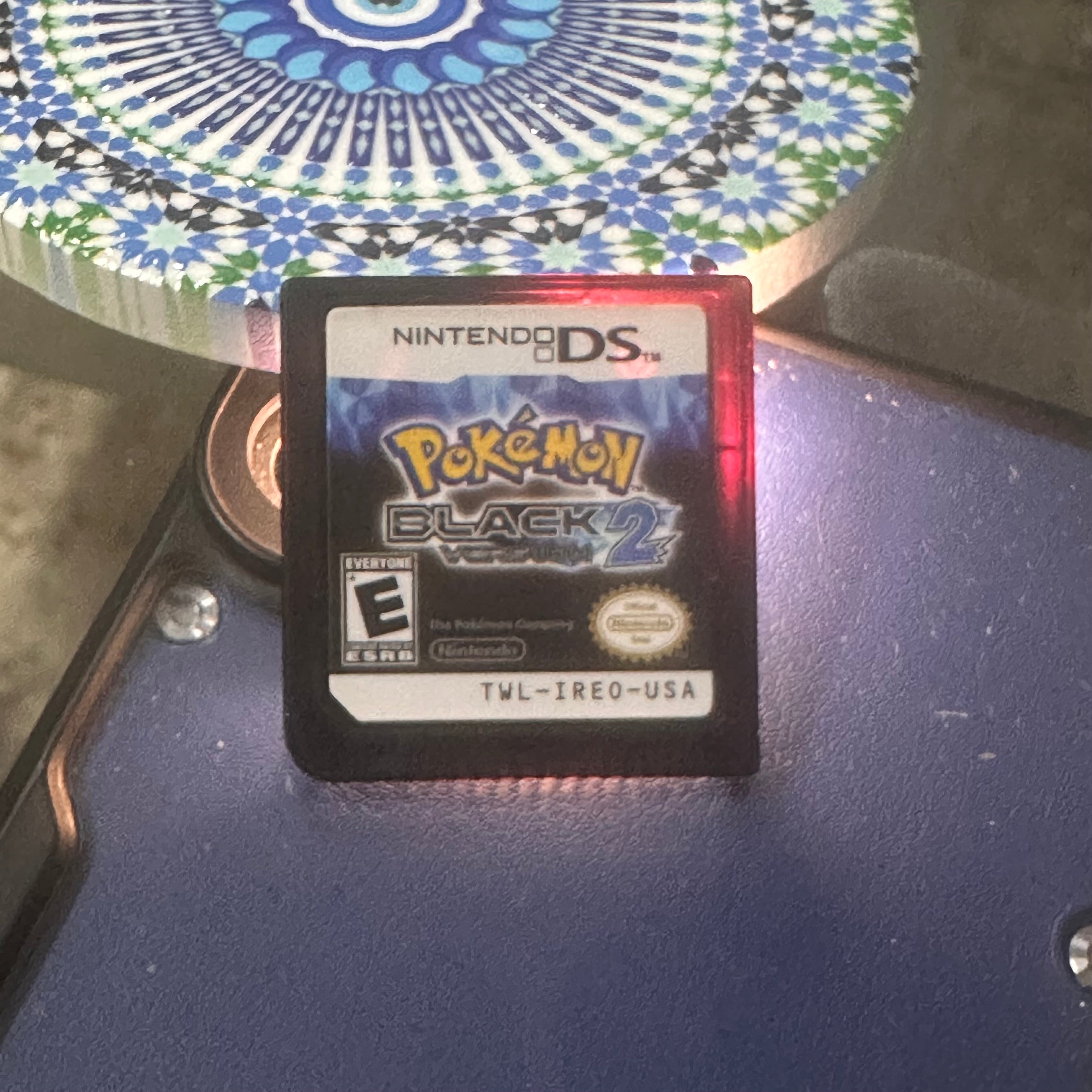 Nintendo DS Pokemon Black 2 Genuine Cartridge