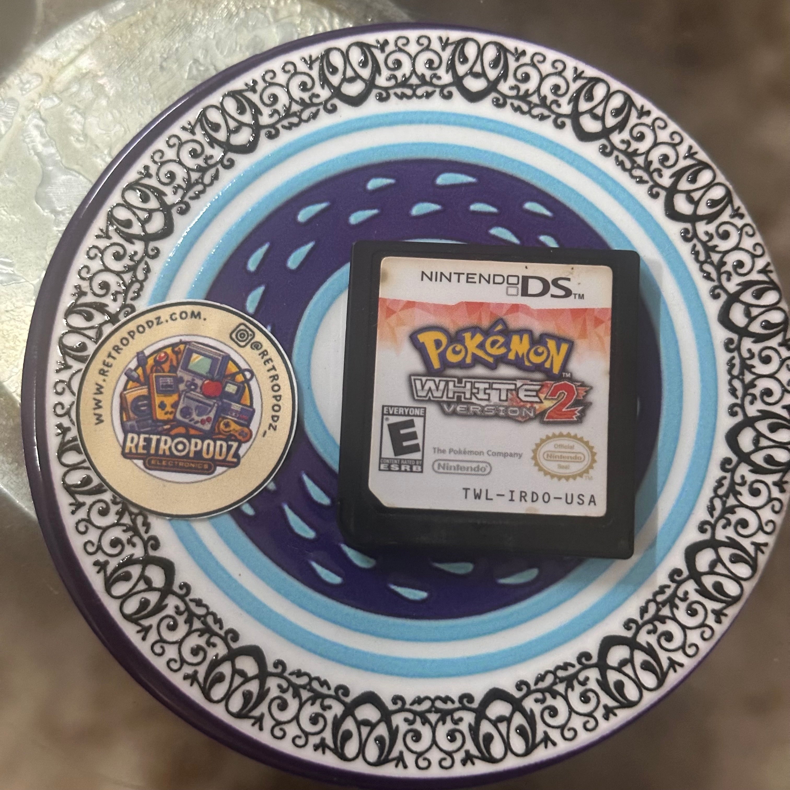 Nintendo DS Pokemon White 2 Genuine Cartridge