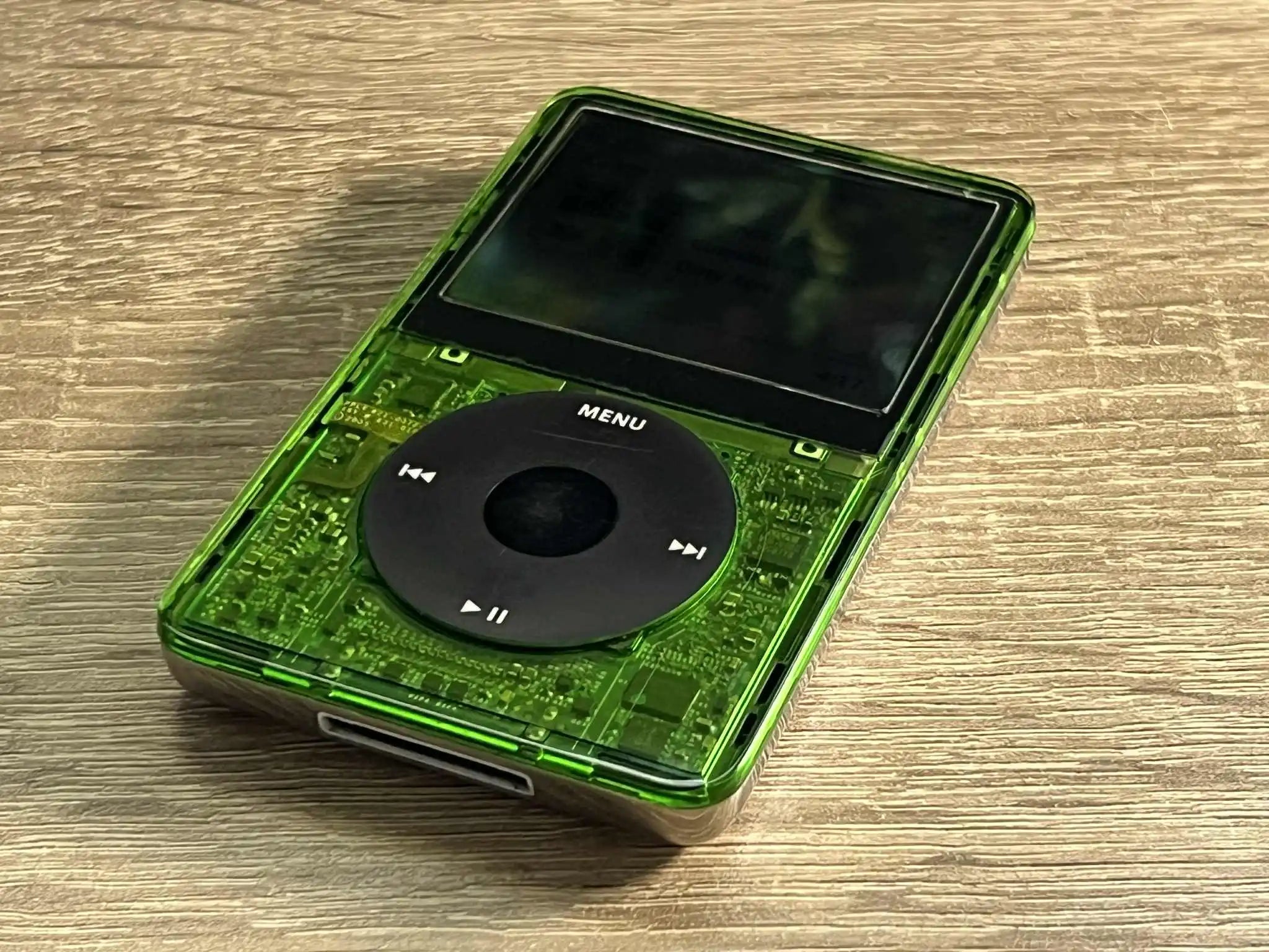 iPod Classic 5/6/7 Gen Transparent Faceplate - Add on