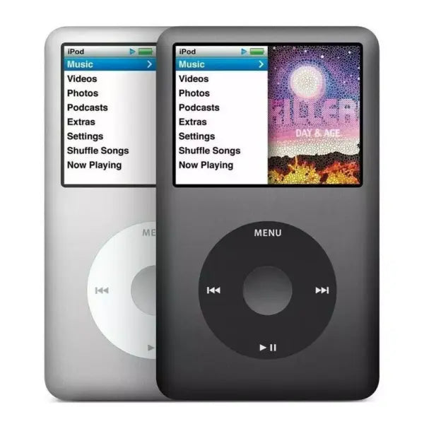 iPod Classic 6.5/7th Gen 120gb Grey/Silver- Refurbished