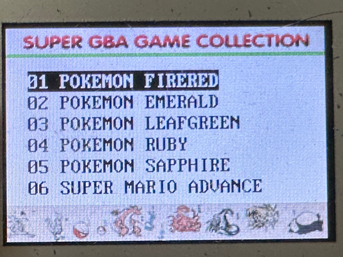 Pokemon Games for Gameboy Advance GBA REPRODUCTION