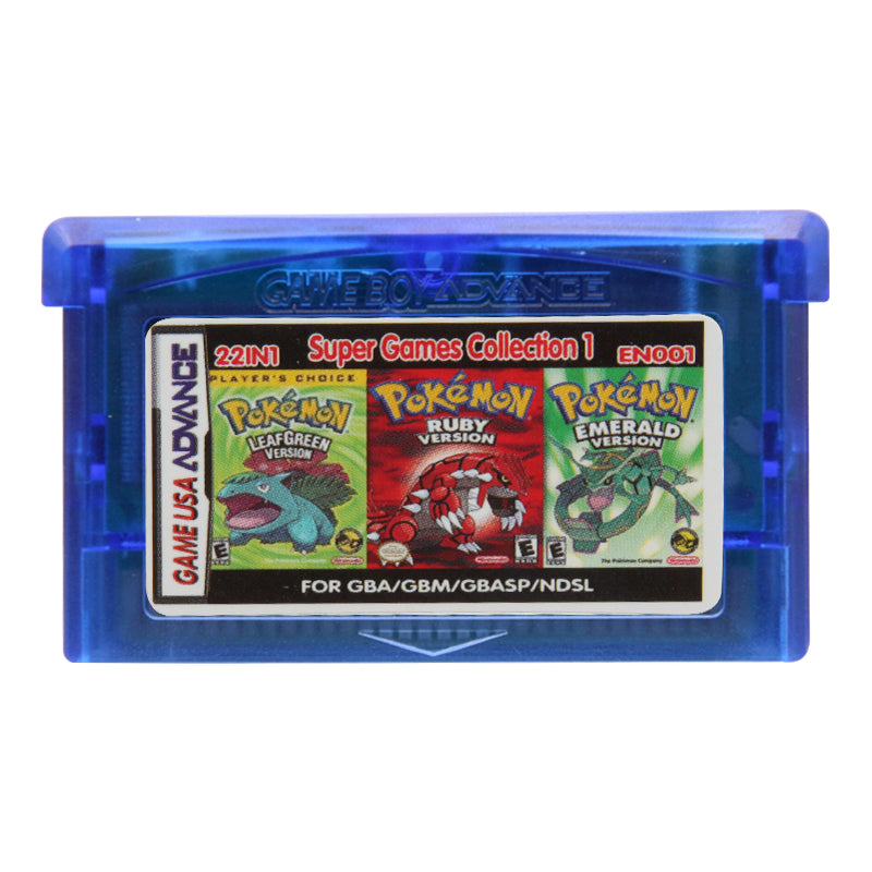 Pokemon Games for Gameboy Advance GBA REPRODUCTION