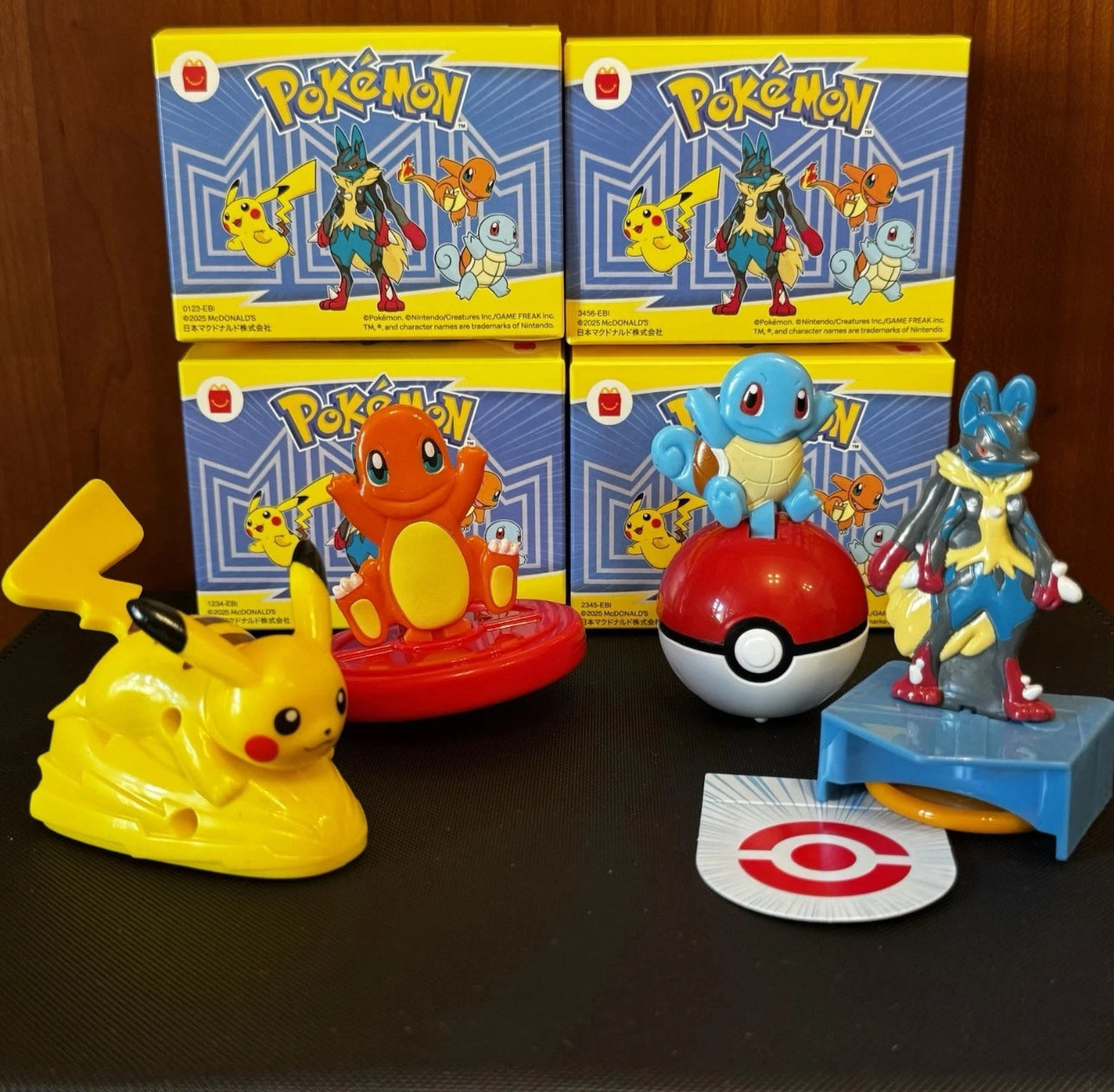 Pokemon 2025 McDonald Japan Happy Meal Toy Figures NEW - 2025