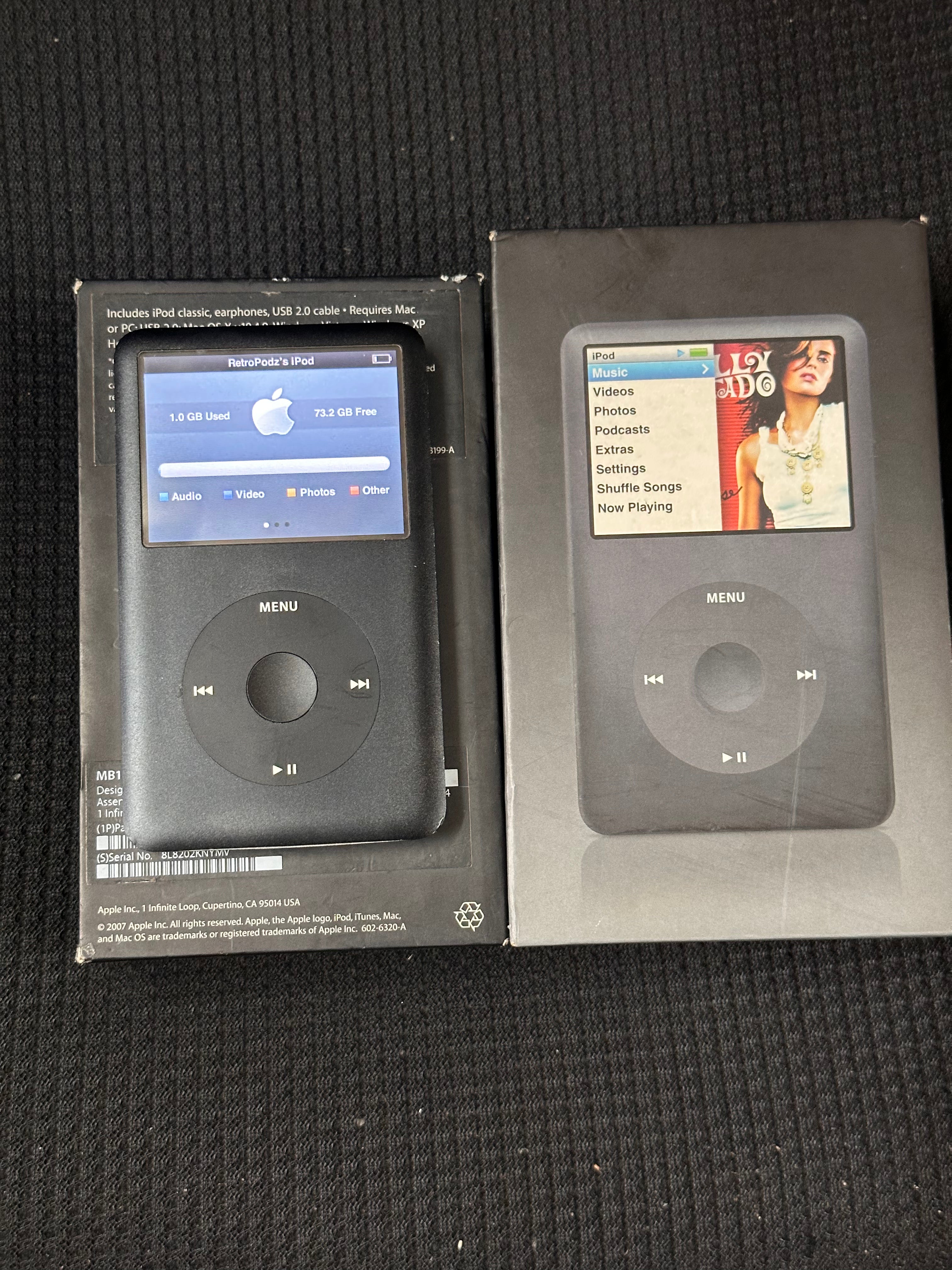 iPod Classic 6th Gen 80gb Black- Refurbished