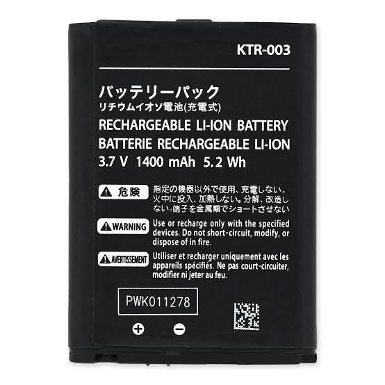 Nintendo 3DS,2DS, 3DS XL & New 3DS XL compatible Battery