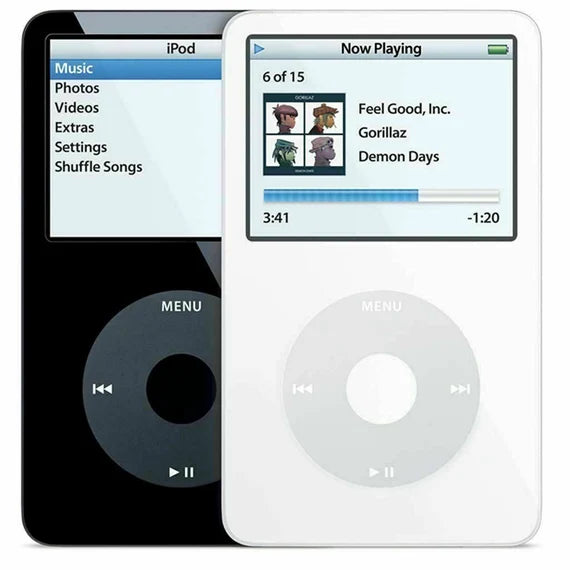 【動作確認済】iPod Video 第5世代 80GB Apple iPod Video 5.5Gen 80gb - Refurbished