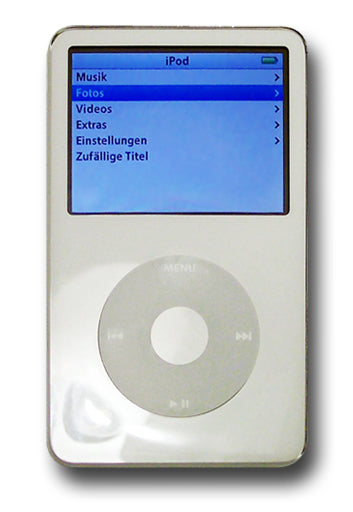 iPod Video 5.5Gen 30gb White- Refurbished